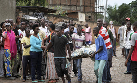 Violencia política en Burundi Tres muertos por la violencia política en Burundi